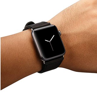 Dây da thật Jisoncase cho Apple Watch nhiều màu