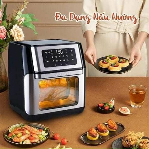 Nồi chiên không dầu chính hãng Kalite Q10, thiết kế đẳng cấp, sang trọng tôn vinh căn bếp của bạn, bảo hành 12 tháng