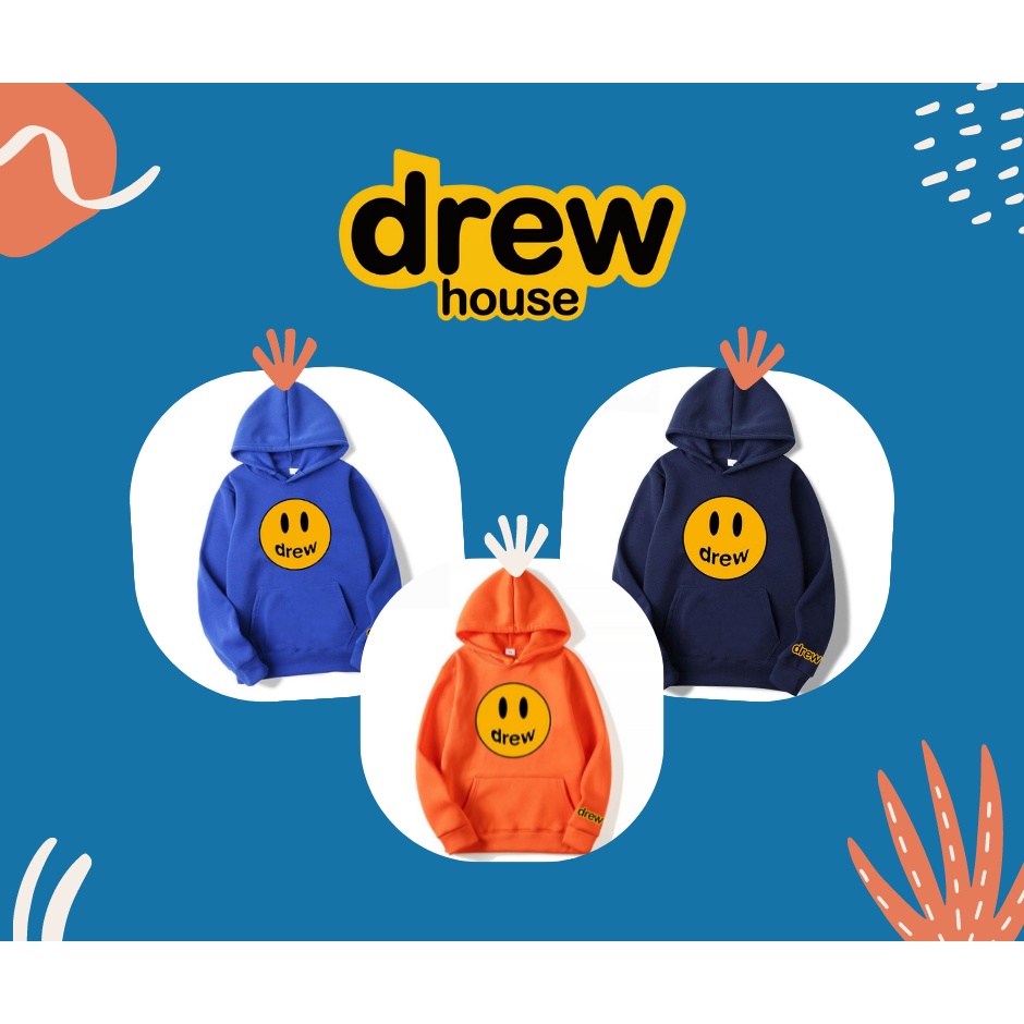 Áo Nỉ Hoodie Drew House - Đủ 12 Màu - Full Tem Tags Cao Cấp ✨