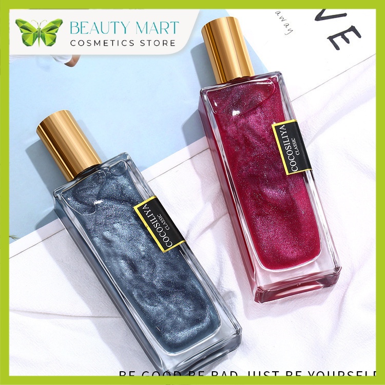 Nước hoa cho cơ thể Body mist Cocosiliya 50ml có ánh nhũ -lưu hương lâu, mùi hương hiện đại, quyến rũ dành cho cả nam nữ