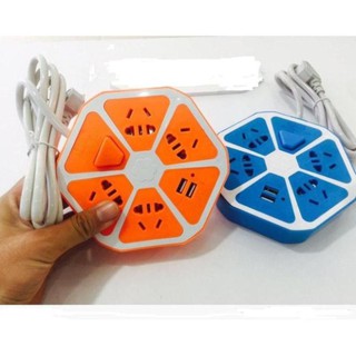 Ổ Cắm Điện Hình Trái Cam 2 Cổng USB