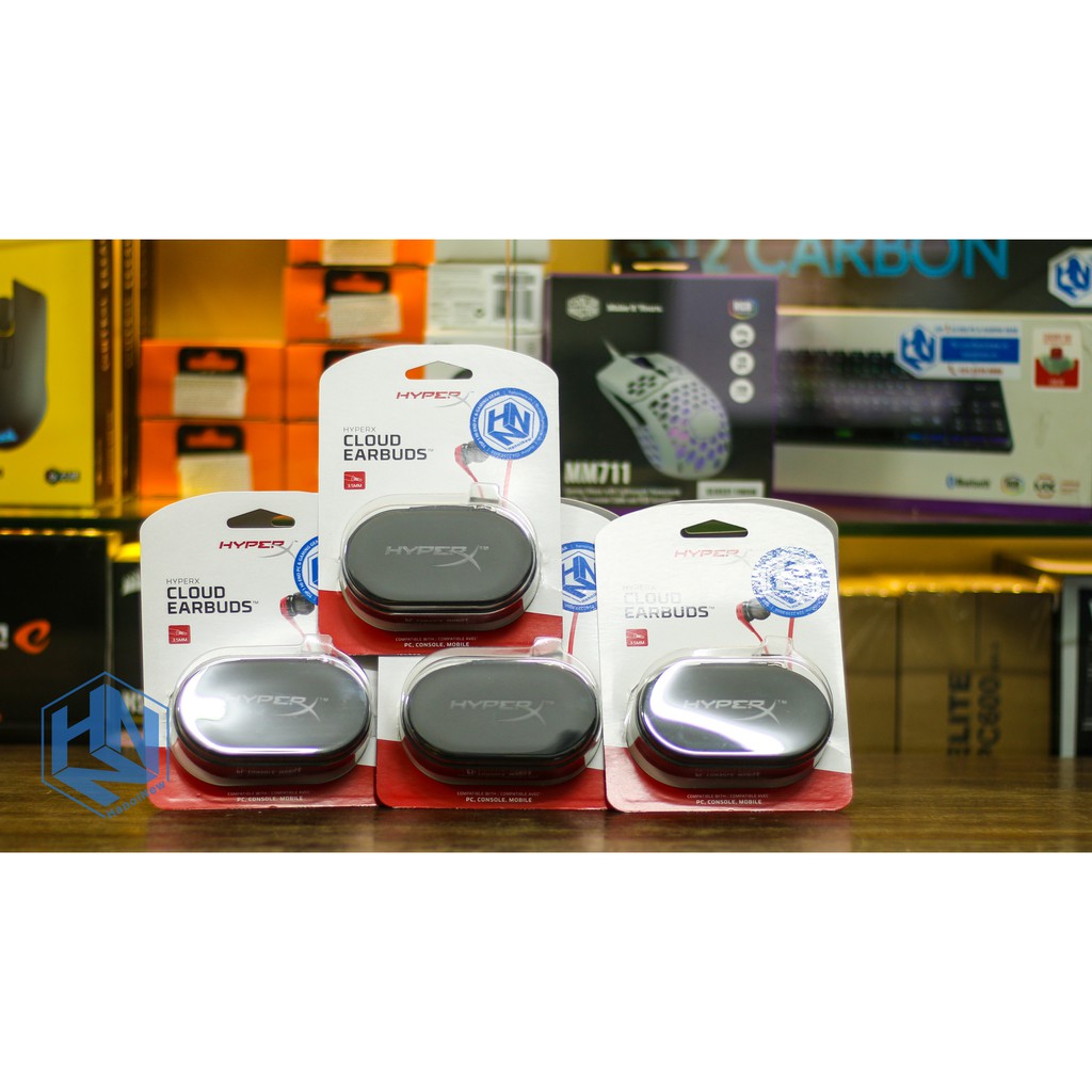 Tai nghe gaming Kingston HyperX Cloud Earbuds Hàng chính hãng