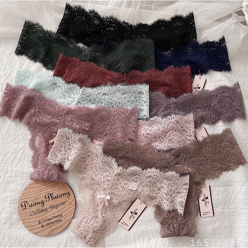 Quần lót ren lọt khe chữ T mềm mịn quyến rũ - QL059 | BigBuy360 - bigbuy360.vn