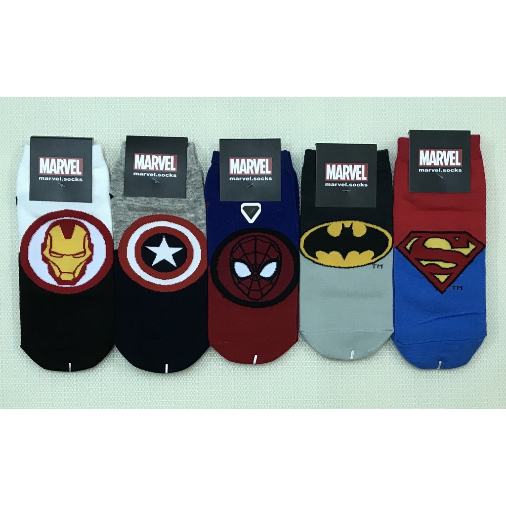 OtakuTPstore Tất vớ anime hoạt hình siêu anh hùng Marvel Minion công chúa Disney Princess