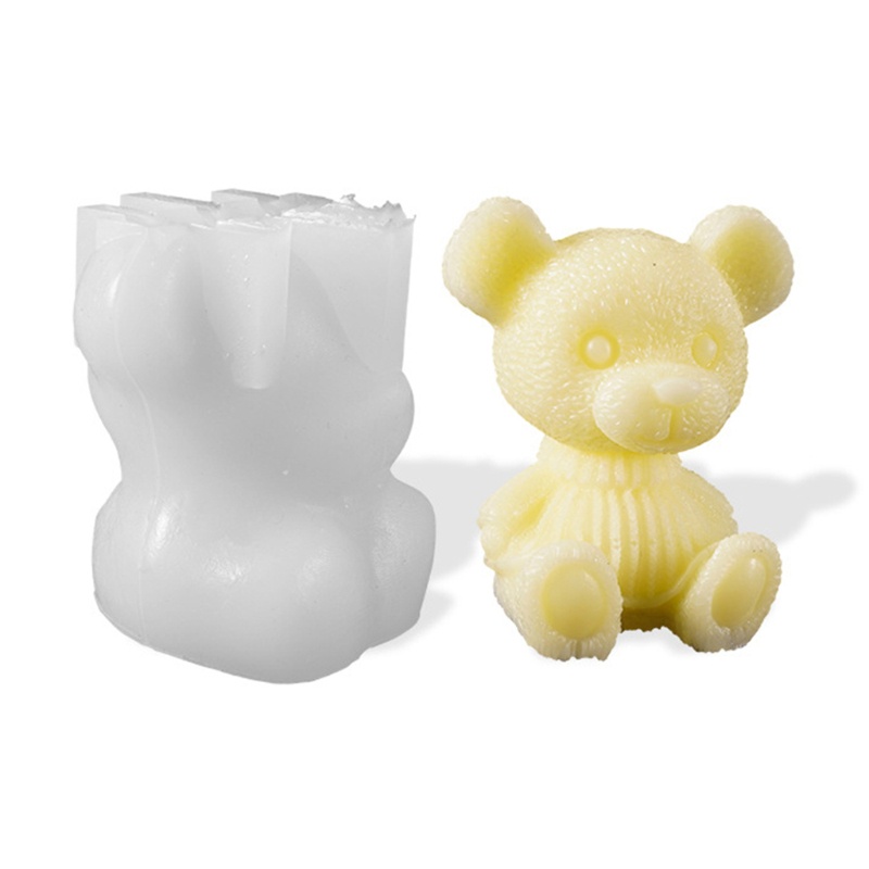 Khuôn Làm Xà Phòng Bằng Silicone Hình Động Vật 3D DIY