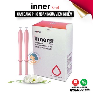 Gel phụ khoa inner hàn quốc -gel vệ sinh phụ nữ giúp làm hồng se khít c.ô b.é, khử khuẩn giảm thâm vùng kín