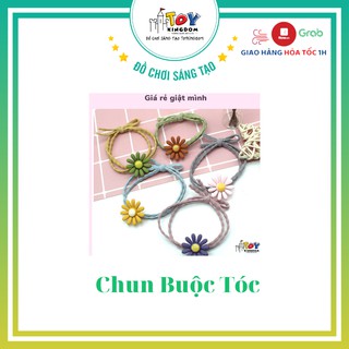 [VÔ ĐỊCH GIÁ] Chun Buộc Tóc Bông Hoa - Giá chỉ 2K