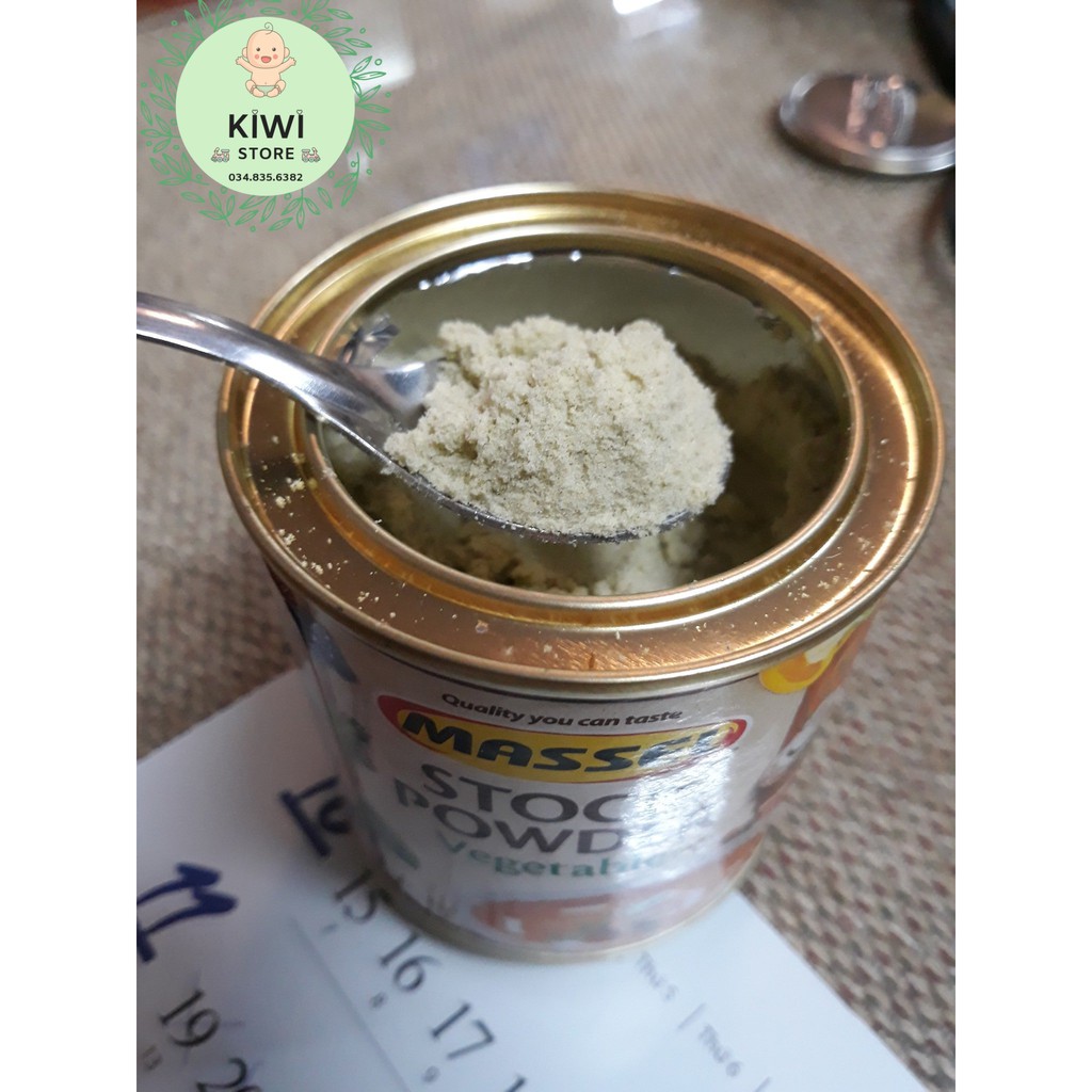 Hạt nêm Massel Úc hộp 168gr cho bé từ 6 tháng