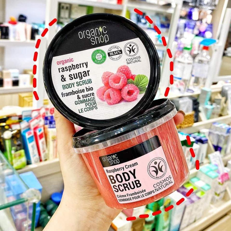 Kem Tẩy Da Chết Toàn Thân Organic Body Scrub