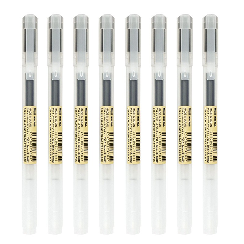 Bút gel MUJI cây lẻ 4 màu chọn lựa (Hàng Chính Hãng)