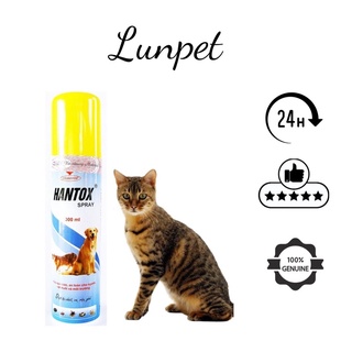 Xịt ve rận cho chó mèo hantox chai to 300ml
