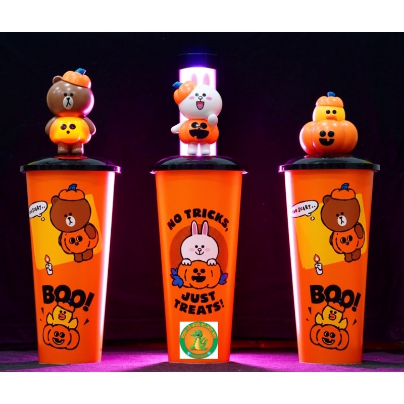 Ly nước CGV Line Friends 650ml ( Thỏ Trắng , Gấu Nâu , Vịt Vàng )