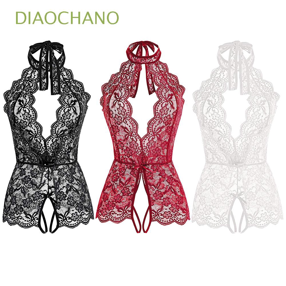 DIAOCHANO Fashion Women Transparent Lace Ladies Crotchless Bodysuit Lingerie | BigBuy360 - bigbuy360.vn