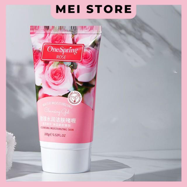 Gel Tẩy Tế Bào Chết One Spring 4 Vị Làm Sạch, Kiểm Soát Dầu, Thu Nhỏ lỗ Chân Lông 100g