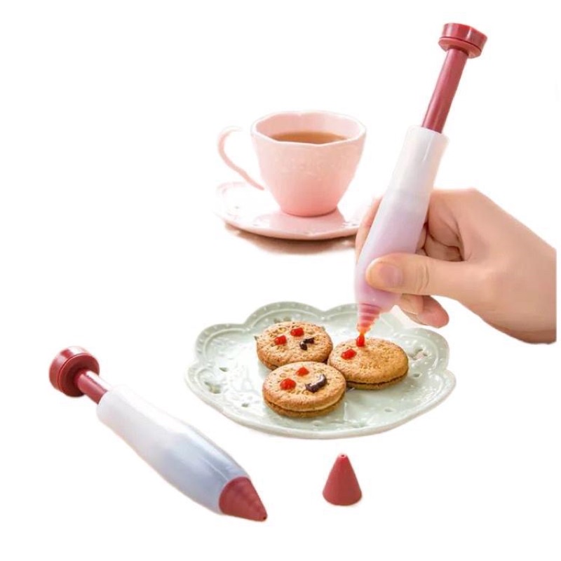 Bút Viết Chữ Trang Trí Bánh Kem và Socola Tiện Dụng Cho Nhà Bếp