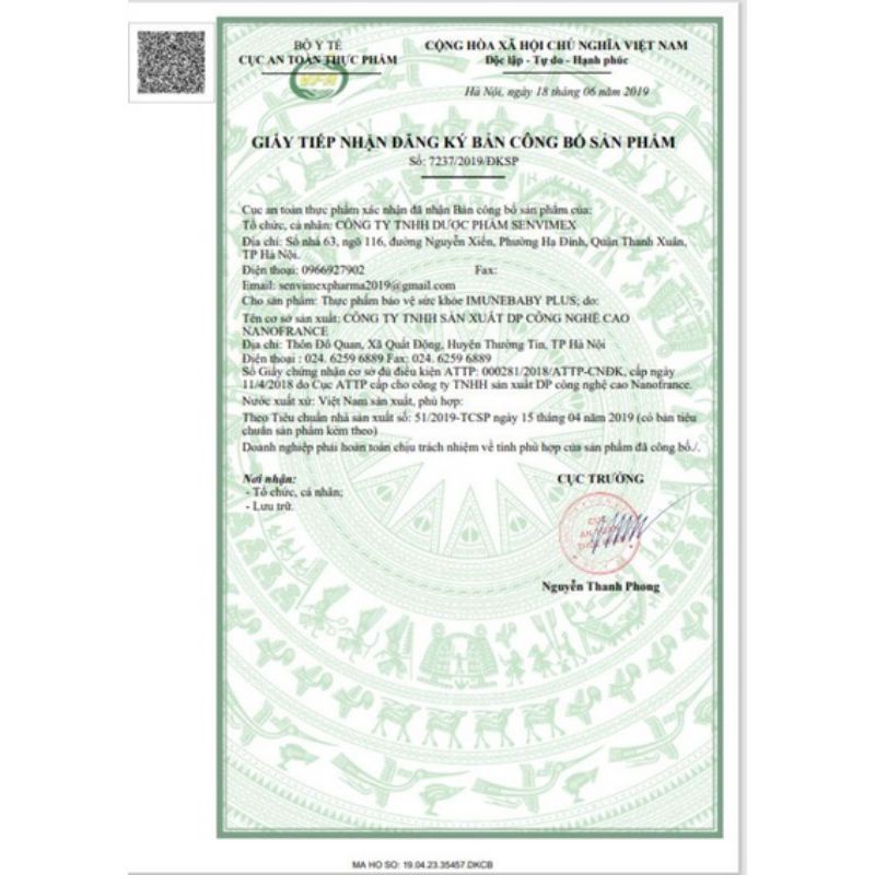 Siro ăn ngon IMUNE BABY plus