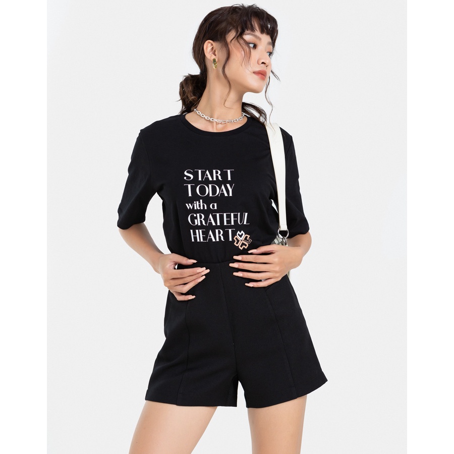 Áo Thun JUNO Oversize In Chữ JNATH008