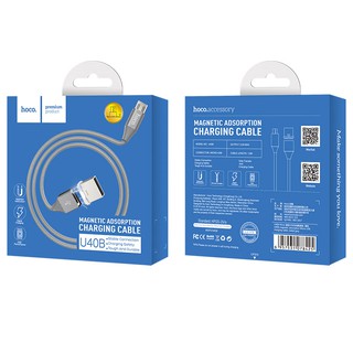 Cáp Hoco U40B – Cáp sạc nam châm cổng lightning cho Iphone cao cấp