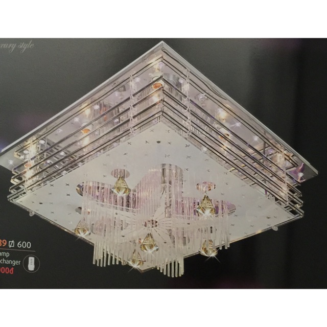 Đèn ốp trần pha Lê NC-7089