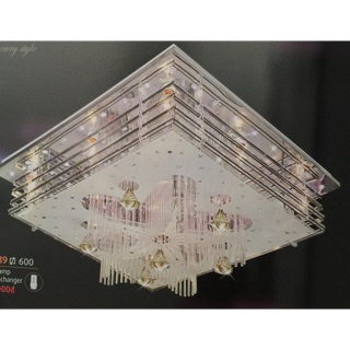 Đèn ốp trần pha lê nc-7089