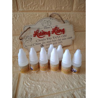 Lọ nhỏ tai trị viêm tai ,rận tai cho chó mèo