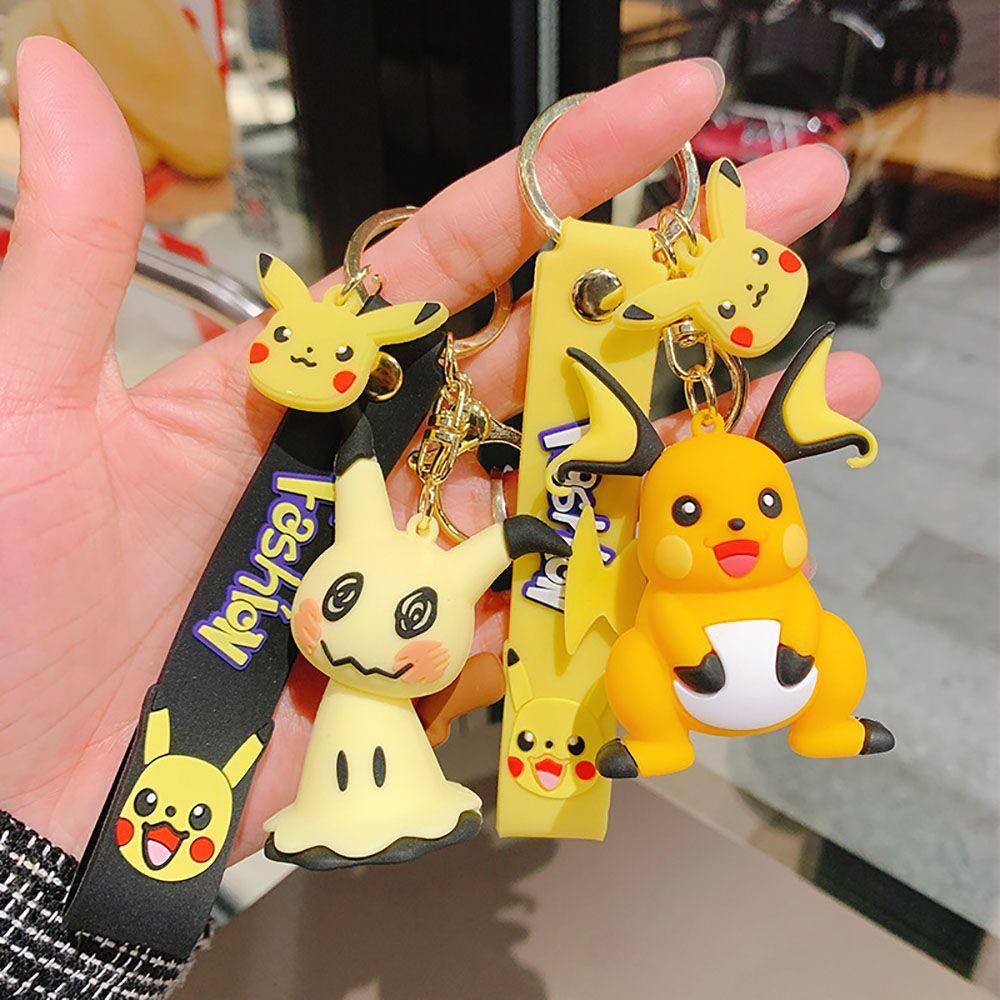 Móc Khóa Hình Pikachu Pokemon Dễ Thương
