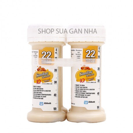 [Date mới 4/2022] Thùng 48 Ống Sữa Nước Similac Neosure 22 kcal/fl oz 59ml cho trẻ sinh non, nhẹ cân