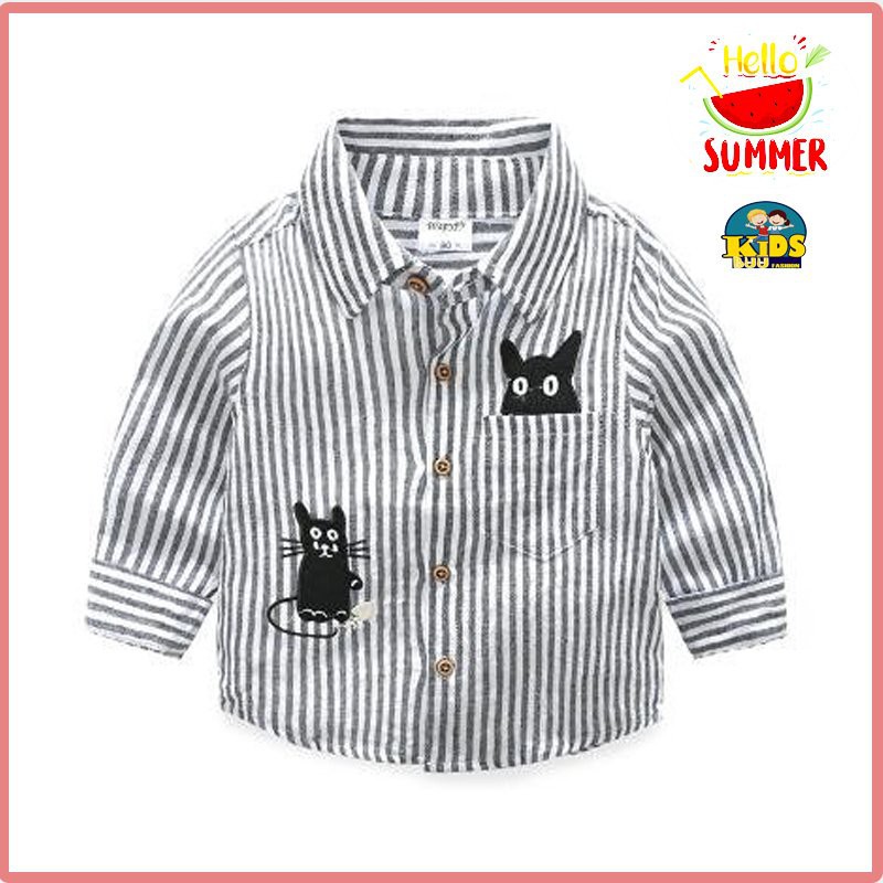 Áo Sơ Mi Dài Tay Kẻ Caro Cho Bé  Trai mặc mùa  đi chơi đi học Size 10-23kg, vải cực đẹp, thoáng mát