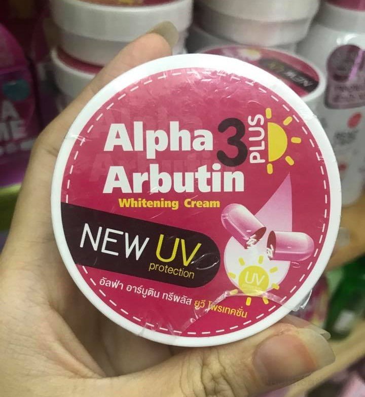 Kem ƙích trắŉg da toàn thân Alpha Arbutin 3 Plus Whitening Cream  