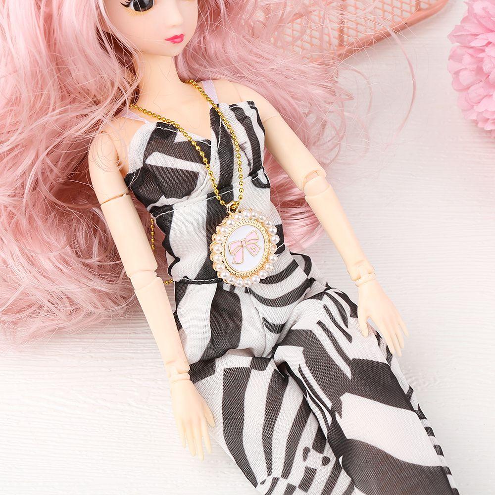 RAINBOW Vòng Cổ Đồ Chơi Búp Bê Nhồi Bông Handmade DIY