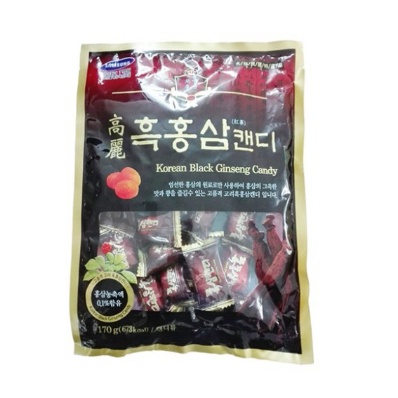 [Hàng mới về] Kẹo Hắc Sâm Hàn Quốc 170g