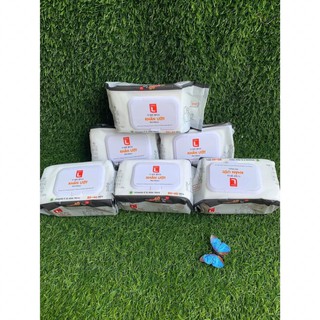 2 goi khăn ướt lotte 120 tờ date mới