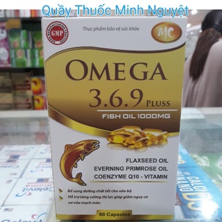 Omega 369 fluss Viên uống bổ mắt, bổ sung dưỡng chất cho não bộ