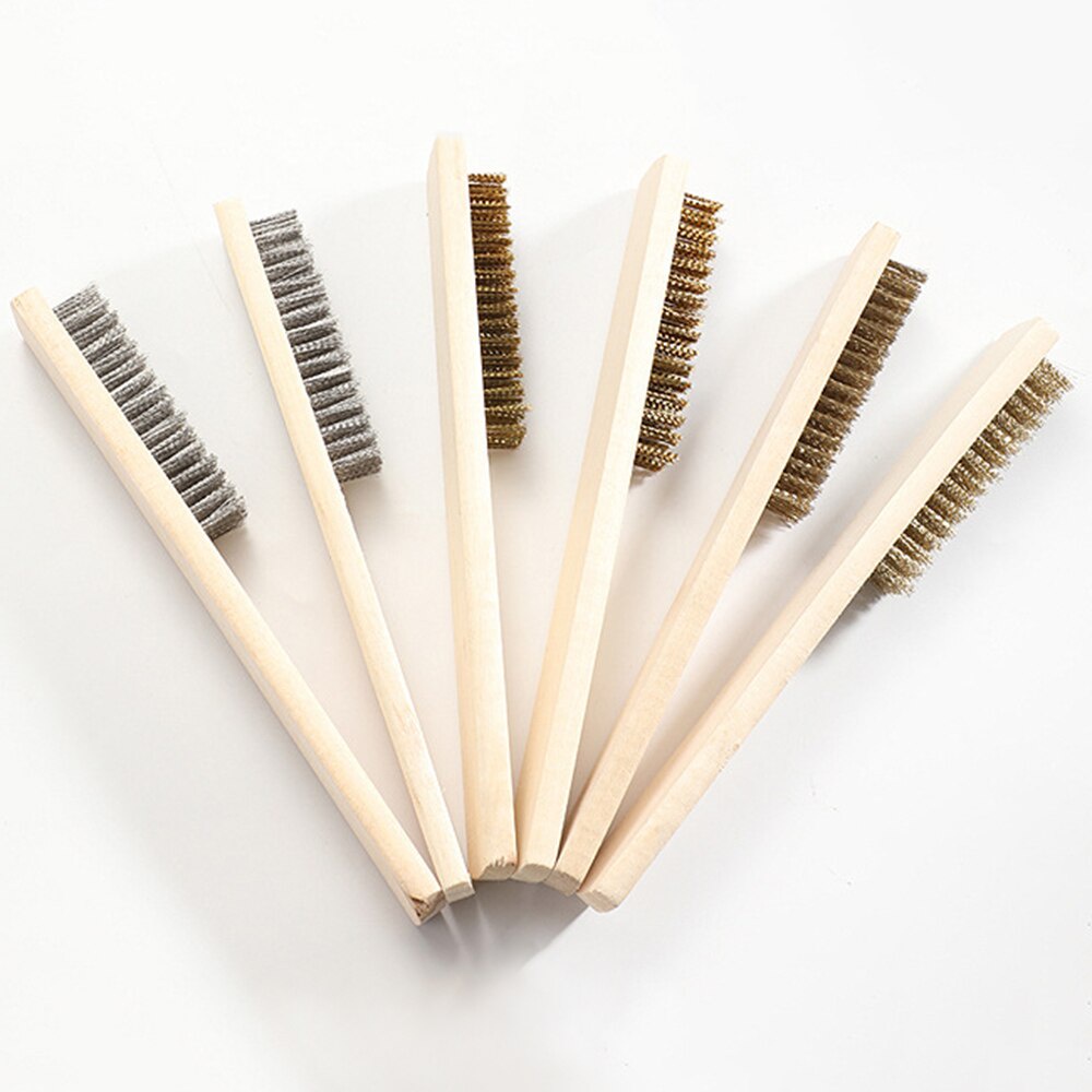 Cọ Dây Đồng Thau 202mm Loại Bỏ Rỉ Sét Và Đánh Bóng Kim Loại