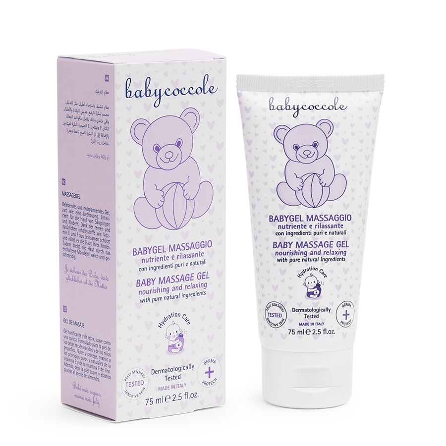 (Tặng Nước Hoa Babycoccole) Gel massage chiết xuất hạnh nhân Babycoccole 75ml