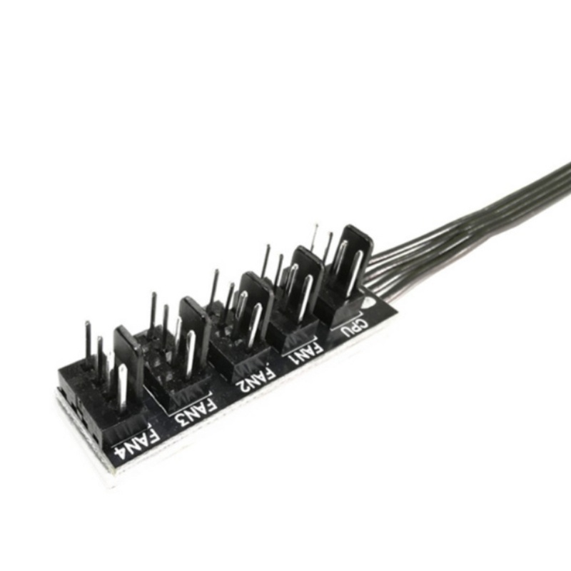 Nama Bộ Chuyển Đổi Hub Quạt PWM Dài 41cm Dài 41cm Chia 1-5 Chiều