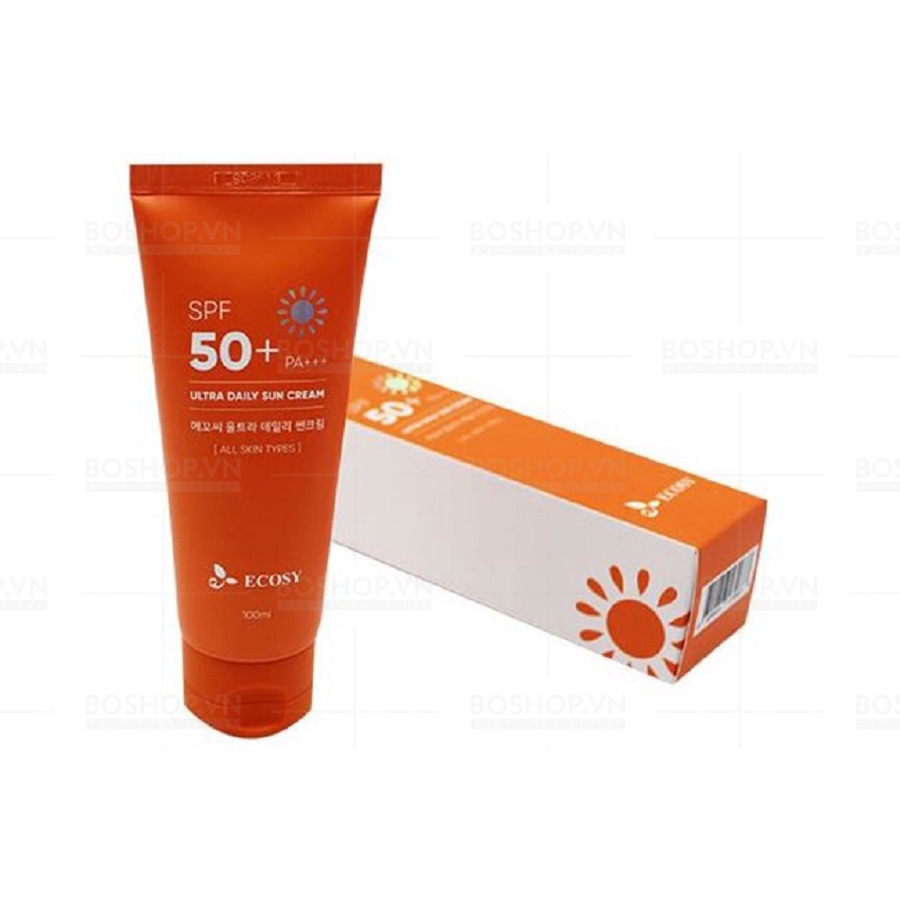 Chống Nắng Ecosy Ultra Daily Sun Cream SPF 50 100ml