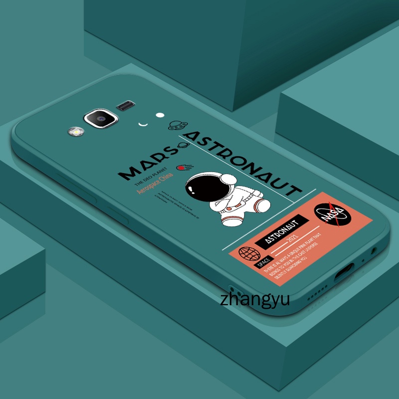 ốp lưng Samsung J2 Prime J3 2017 J4 Prime NASA silicone phi hành gia điện thoại trường hợp mềm trườn