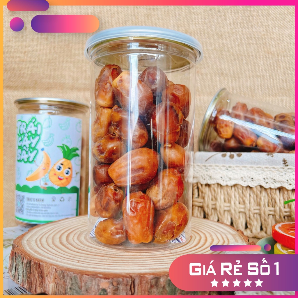 Chà là sấy khô dẻo Eric's Farm 400g, không đường, thơm ngon, ăn vặt Sài Gòn giá rẻ