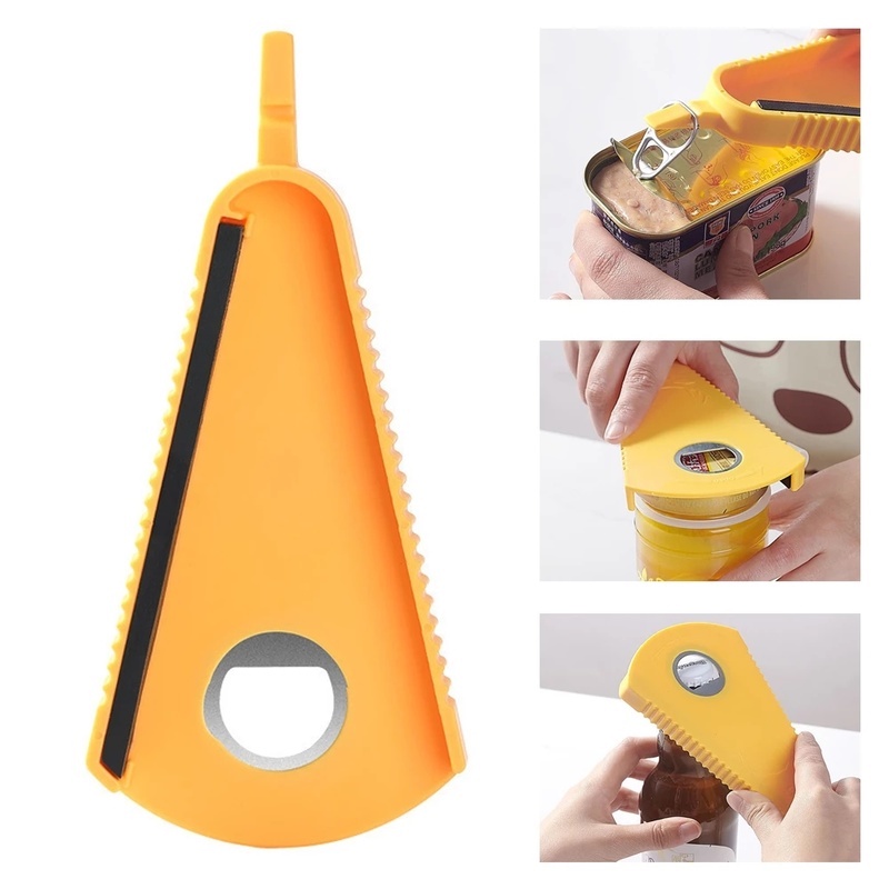 Dụng cụ mở nắp lon đa năng chống trượt tiết kiệm sức