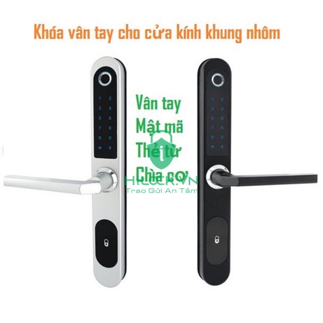 [Nhập KHOA15 giảm 15% đơn từ 99K] Khóa cửa thông minh HL-8500 vân tay, mật mã, thẻ từ và chìa cơ