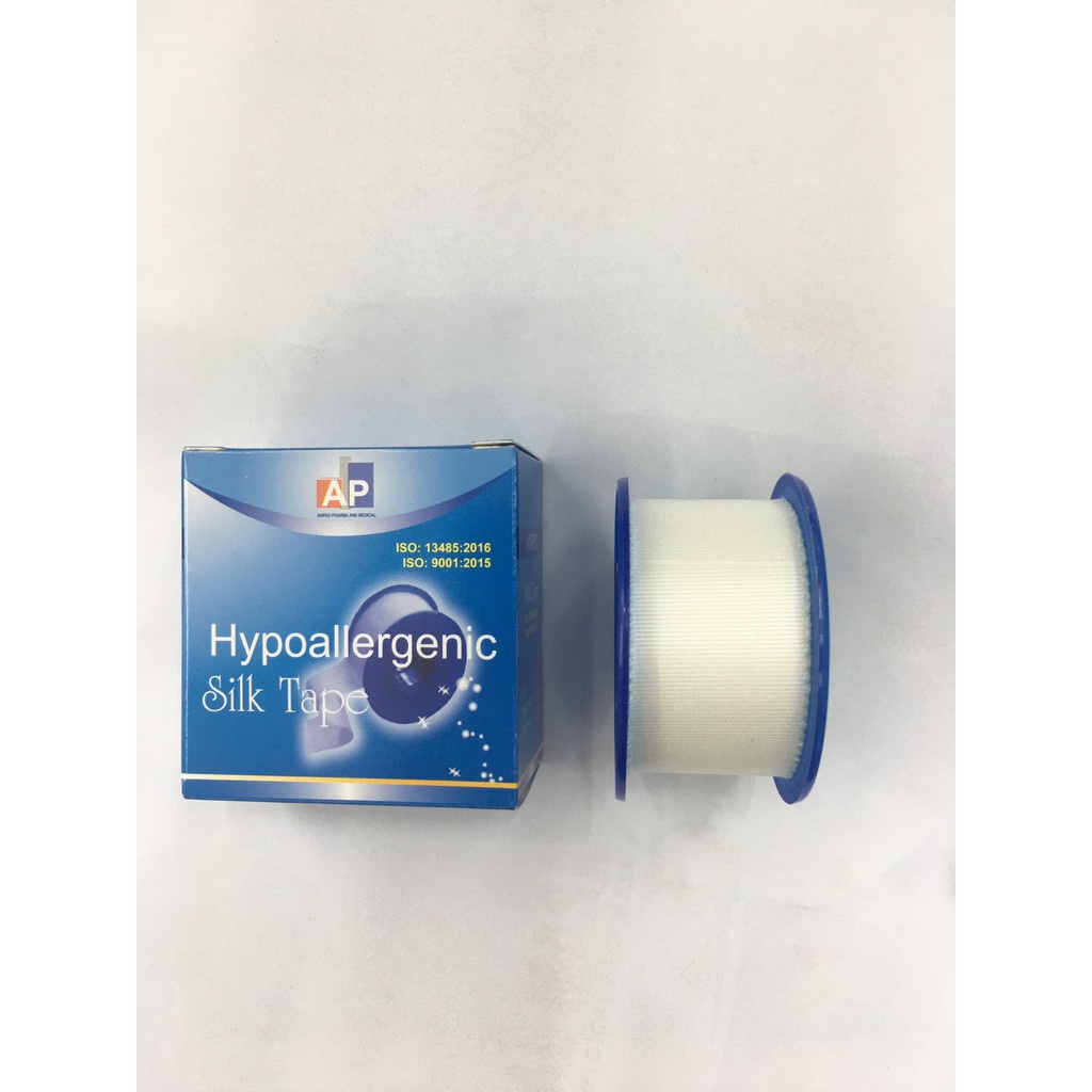 ✅ Băng Keo Lụa Dùng Trong Y Tế: Silk Tape -VT0386