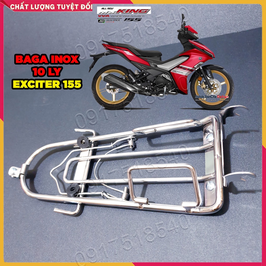 Baga 10 ly iNox Exciter 155 ( Ex 155 vva ) Ảnh thật Sp