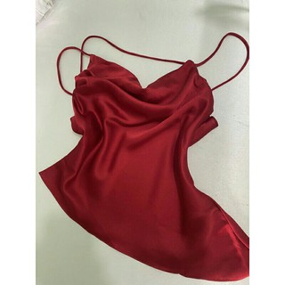 Áo xếp li cổ đổ tà xéo