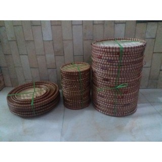 Mẹt tre trang trí mâm cỗ size 25cm