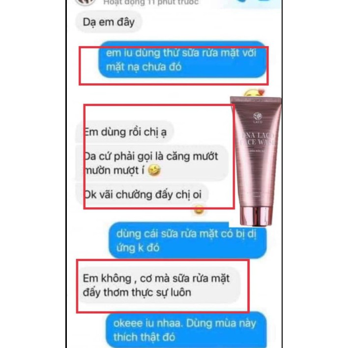 [XÃ HÀNG + QUÀ 30K] Sữa rửa mặt làm sạch da - cấp ẩm - mờ nám - chống lão hoá da DNA Cá Hồi Laco tặng bông tẩy trang | BigBuy360 - bigbuy360.vn