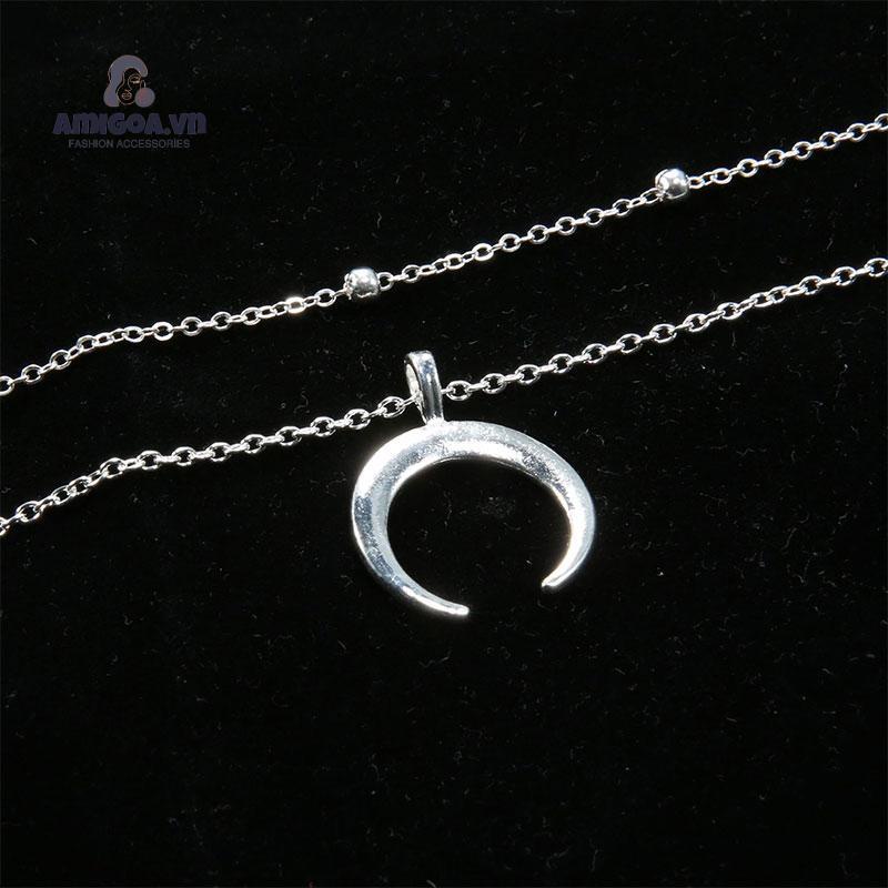 Vòng cổ Hai Lớp Mạ Vàng Thời Trang Dành Cho Nữ