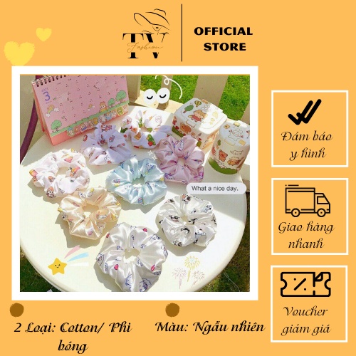 🌸  Scrunchies buộc tóc  🌸 Scrunchies 🌸