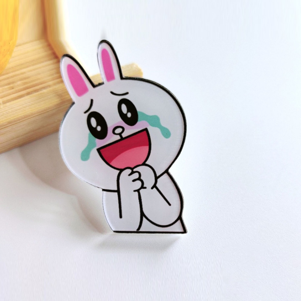 Sticker Các loại Siêu Đáng Yêu Siêu Cute Như Cô Gái Gấu Đính Kèm Cho Túi Balo Hay Quần Áo