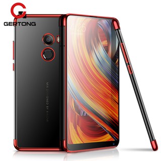 Ốp lưng nhựa trong viền mạ bạch kim cho Xiaomi Redmi Note 4X 32GB Note 4 Global